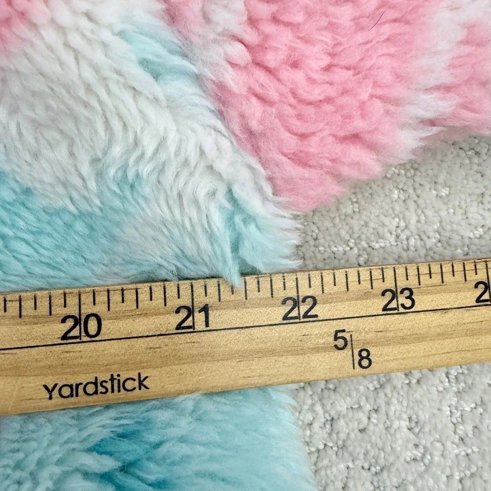 Beach Riot for Anthropologie Ski Lift Fleece Pullover Pink Blue S NEW - Picture 9 of 11